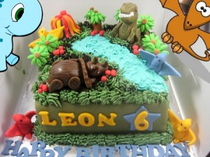dino-happy-birthday-themed cakes