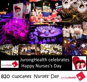 820 Nurses' Day cupcakes