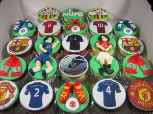 Football Club Cupcakes
