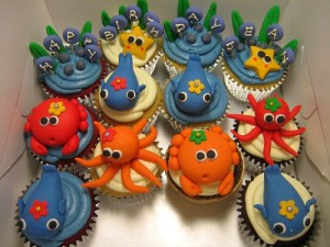 Under the Sea cupcakes