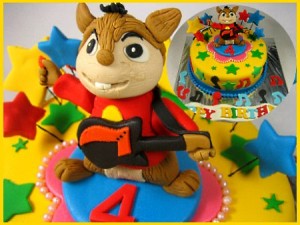 alvin-happy-birthday-themed cake