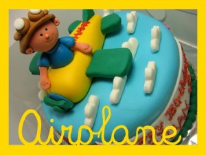 airplane-happy-birthday-themed cake