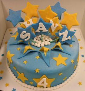 4th Birthday Boy Cake